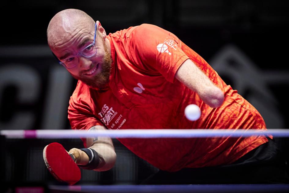 How Martin Perry became Scotland's greatest para table tennis player