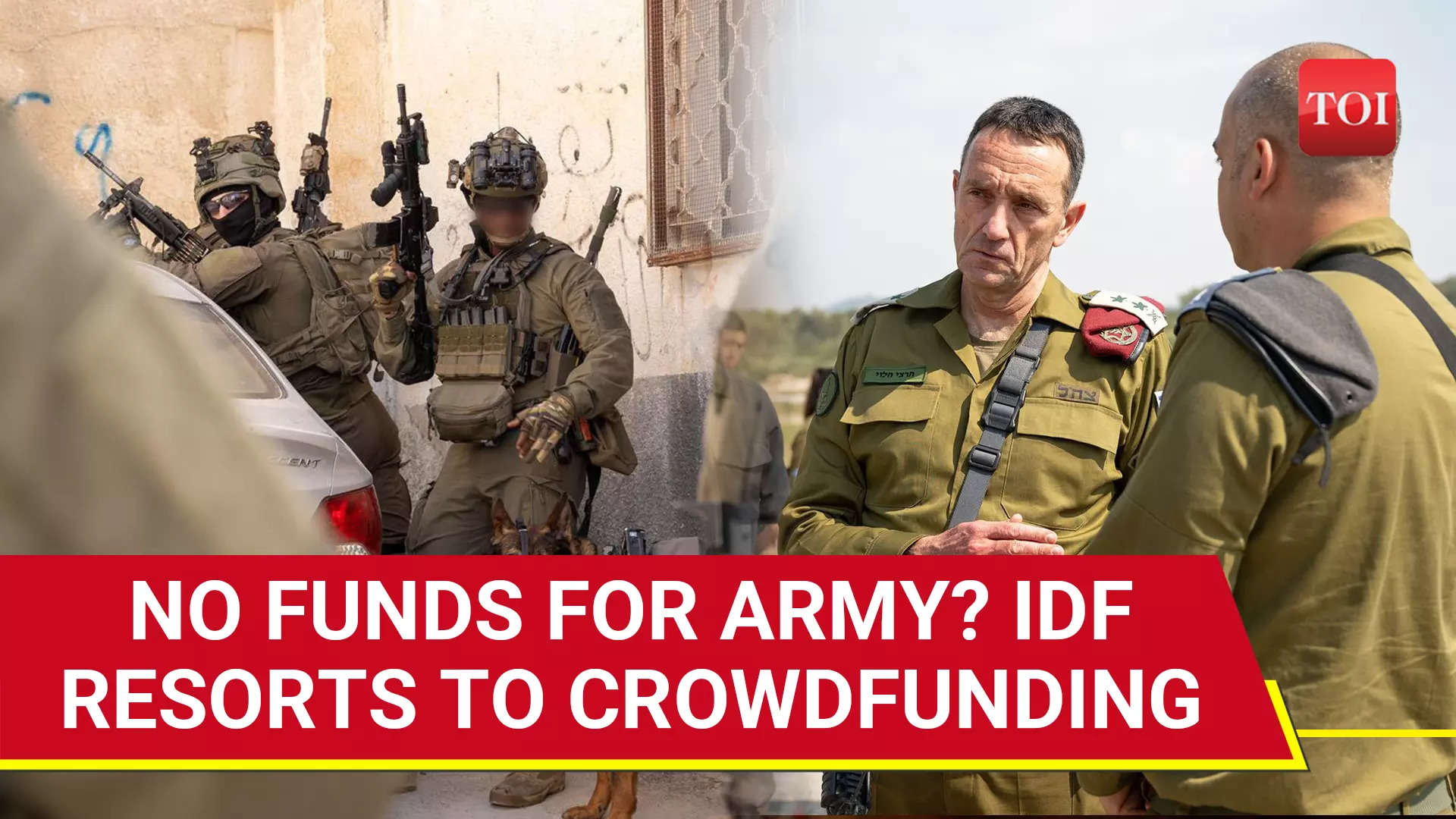 Israeli Special Forces Resort To Crowdfunding To Buy Military Gear For Gaza Fighting; Claim Funds Denied By IDF | Details | TOI Original - Times of India Videos