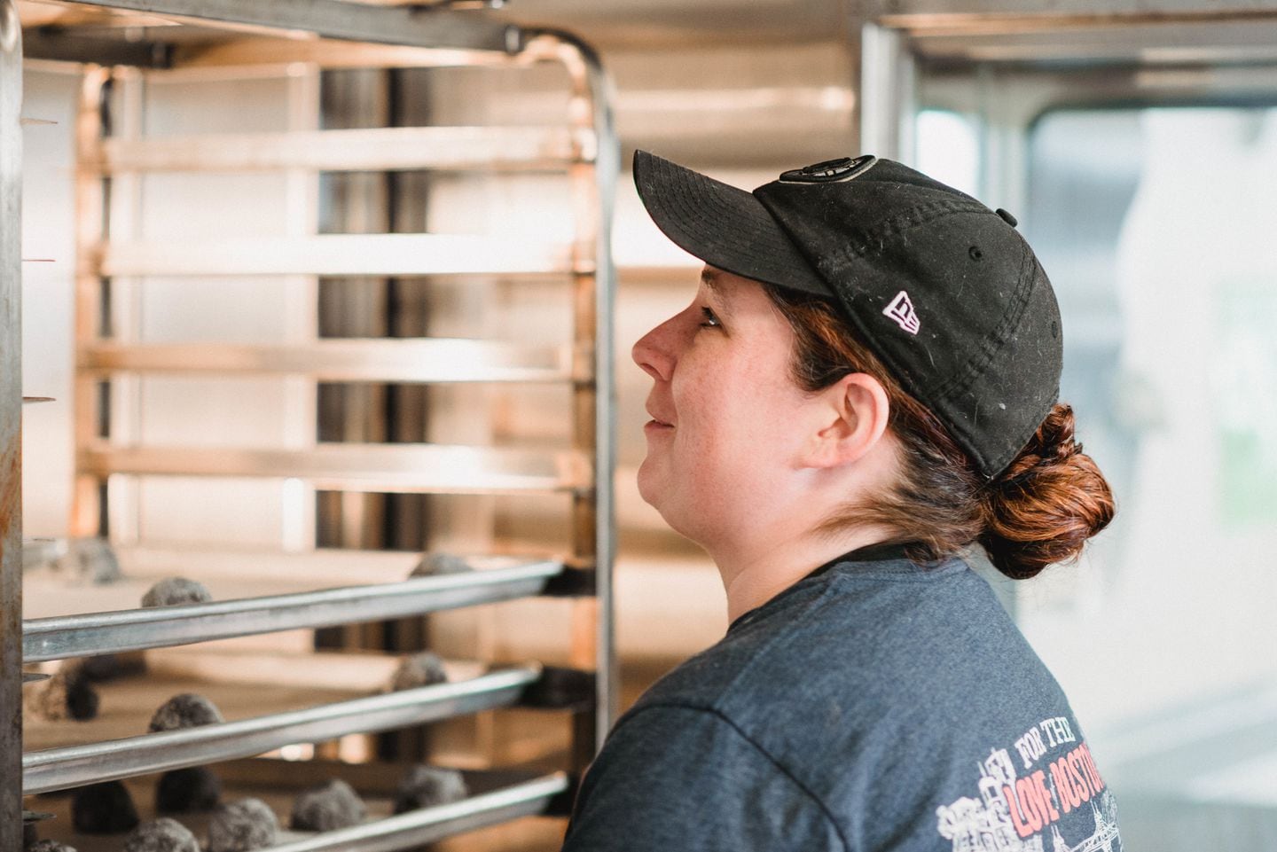 Heather Yunger, the founder of Top Shelf Cookies in Dorchester, says she would not have been able to open a storefront for her business without the capital she raised on Mainvest.