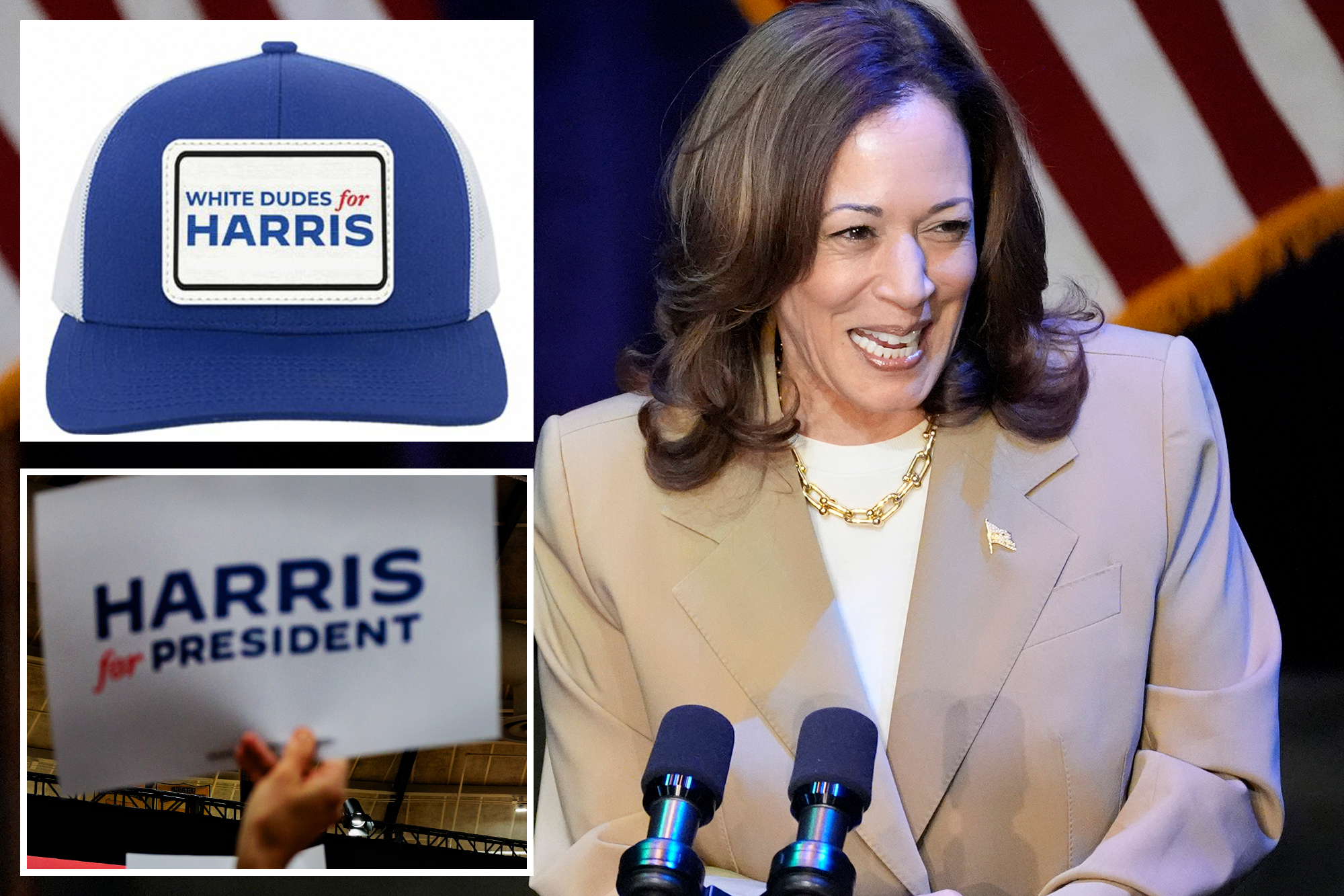 Celebs and VP hopefuls rake in $4 million for Kamala’s campaign during  ‘White Dudes for Harris’ fundraiser 