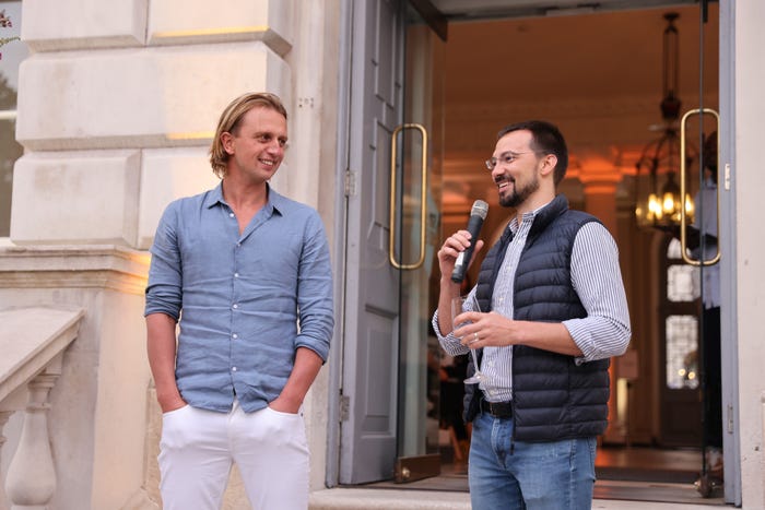 Revolut cofounders Nikolay Storonsky, and Vlad Yatsenko, right.