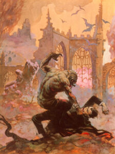 American Hero Press announces crowdfunding campaign for “Terror”, first volume of The Frazetta Gallery Series