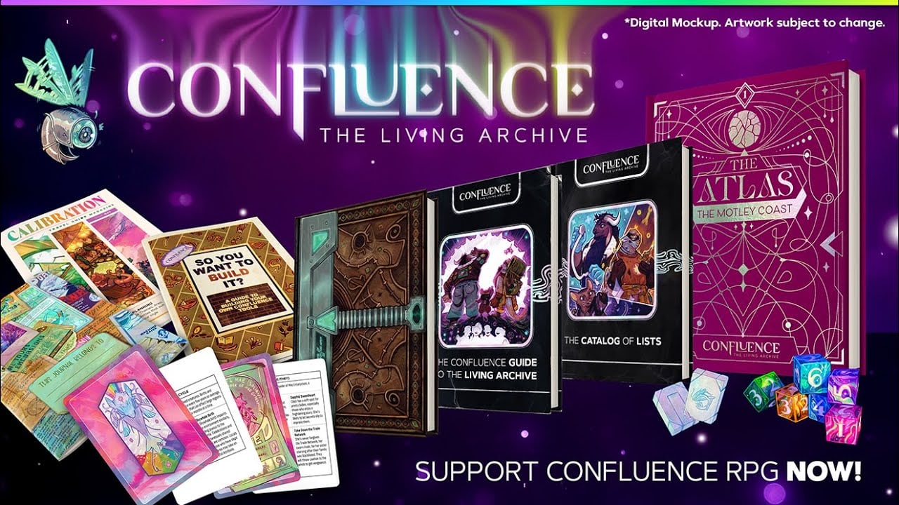 ‘Confluence: The Living Archive’ is an RPG About Building a World Within Worlds