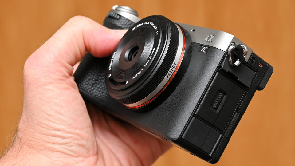 Flipping heck! Another pancake lens could be coming for Sony E-mount cameras