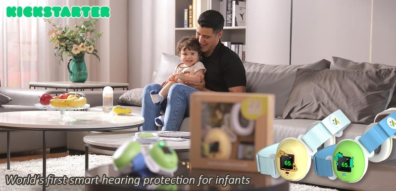 NIER Set to Launch Innovative Infant Protective Headphones on Kickstarter Global Crowdfunding Platform