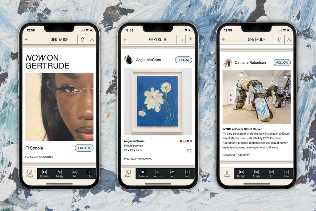 Gertrude Launches Public Investment Round to Transform the Art World