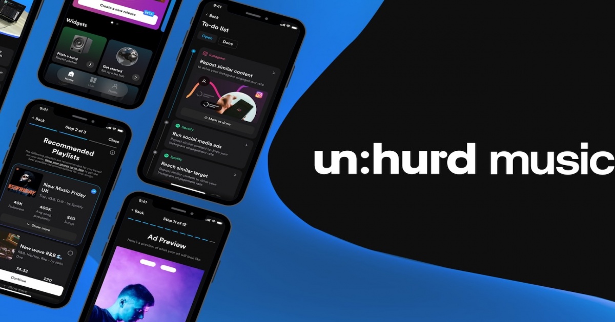 Un:hurd Music opens up crowdfunding opportunity to community of artists, managers and labels